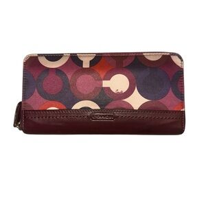 COACH - Park Signature C Accordian Wallet